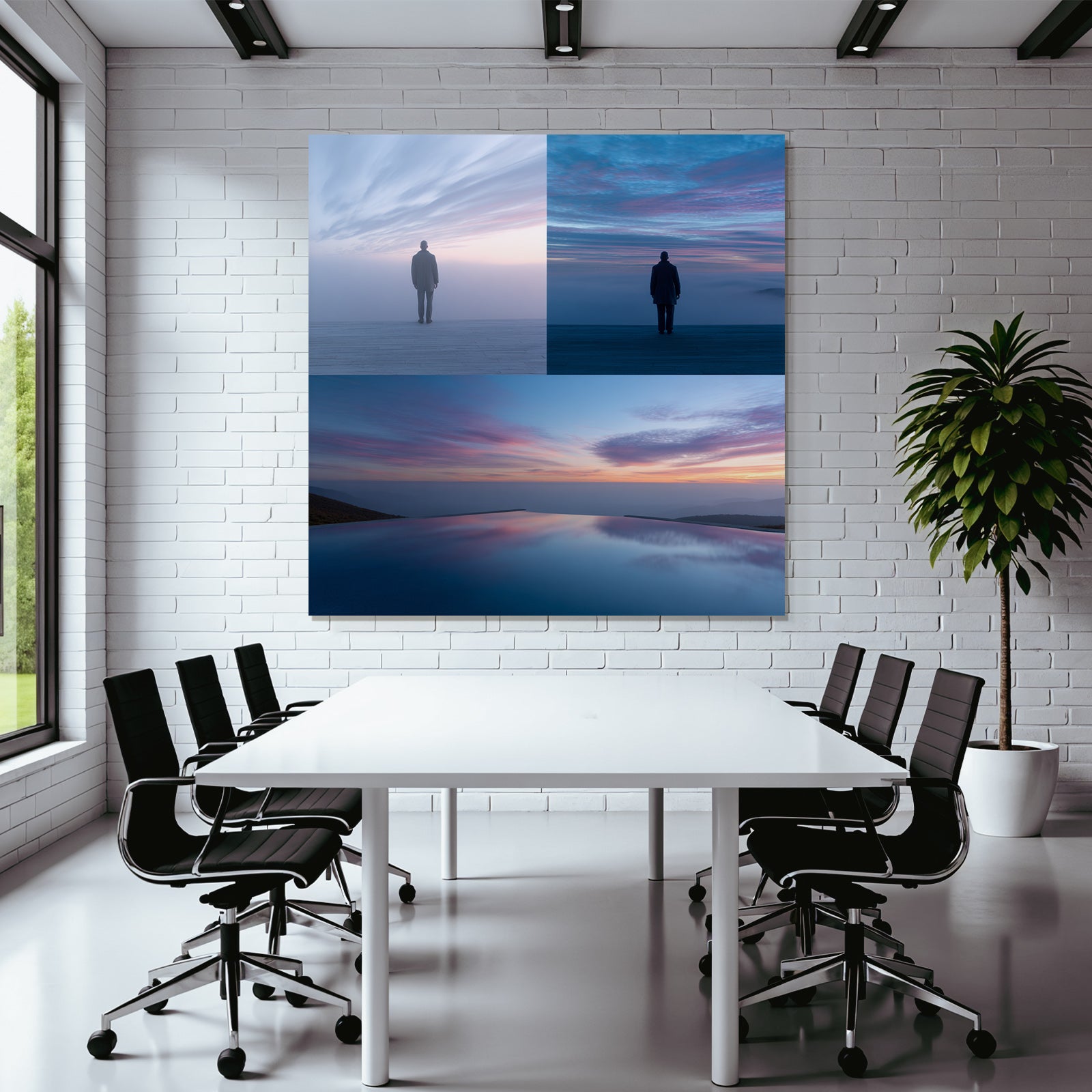 Yoga Meditation Allein In Der Natur Serene Landscape Tranquility Reflection | Yoga und Meditation | Themen und Hobbys