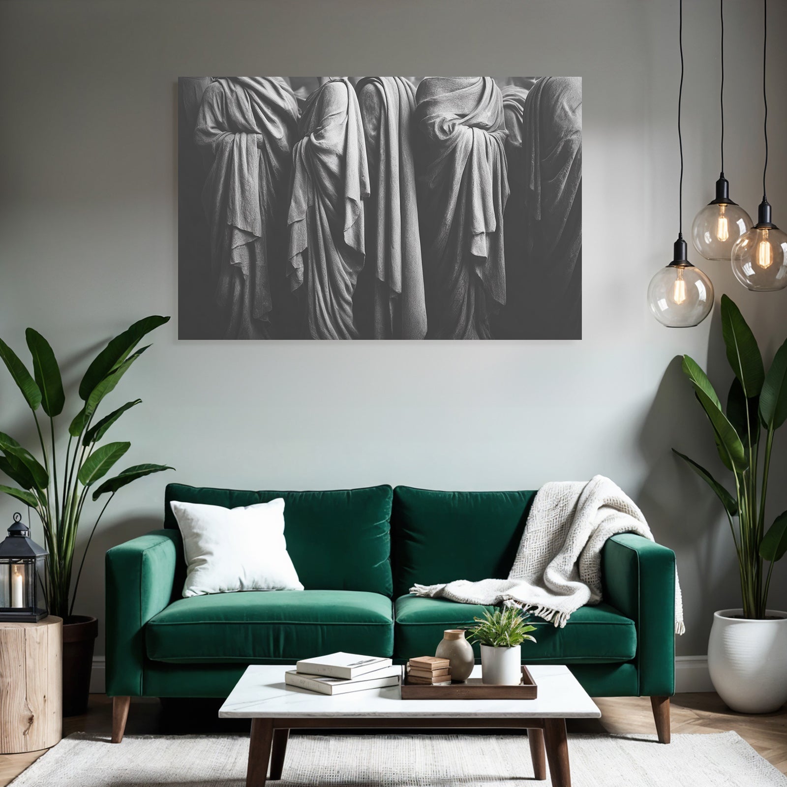 Fliessende Gestalten In Monochromer Darstellung | Aktkunst und Sinnlichkeit | Menschen und Emotionen