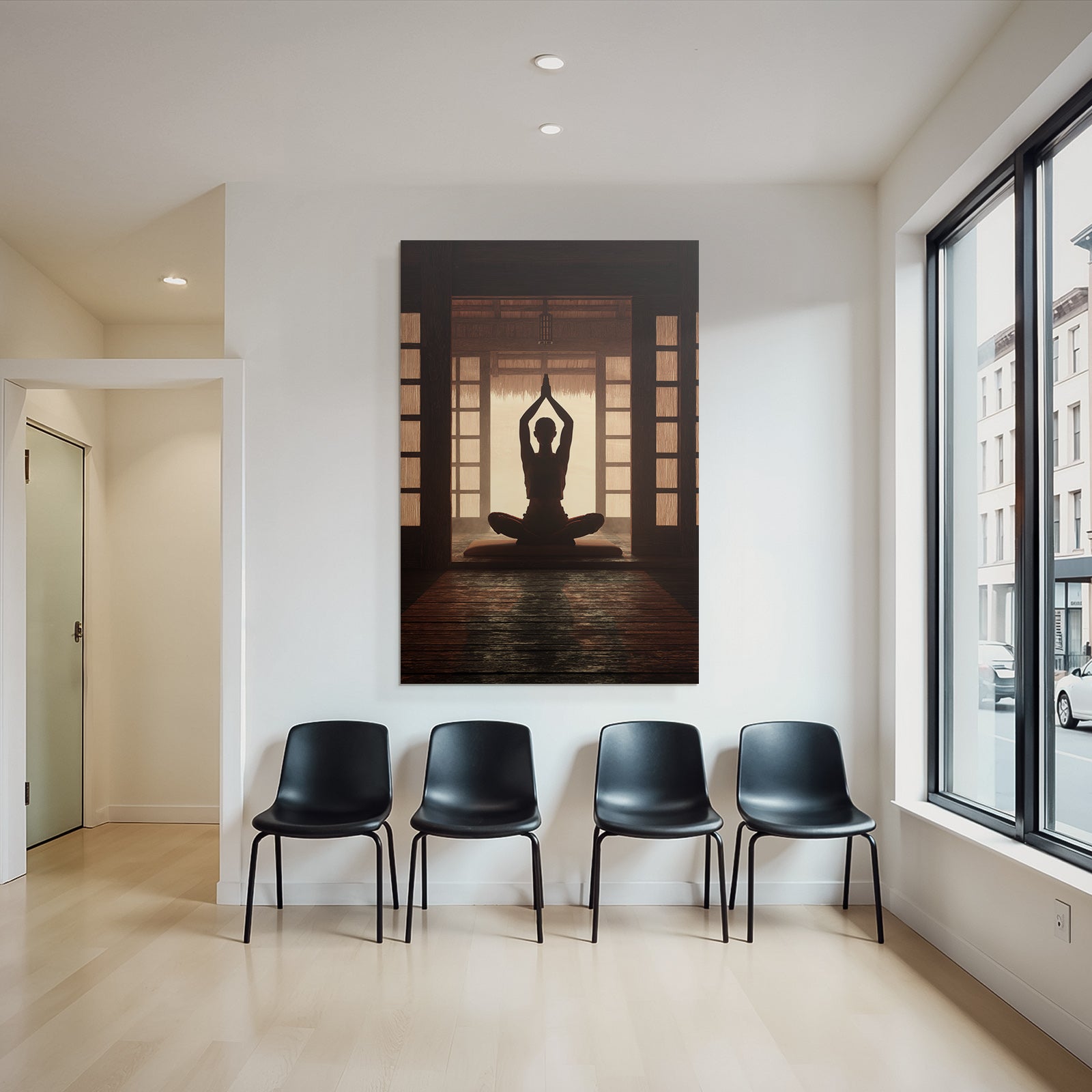 Yoga Meditation Meditierende Person In Ruhmiger Umgebung | Yoga und Meditation | Themen und Hobbys