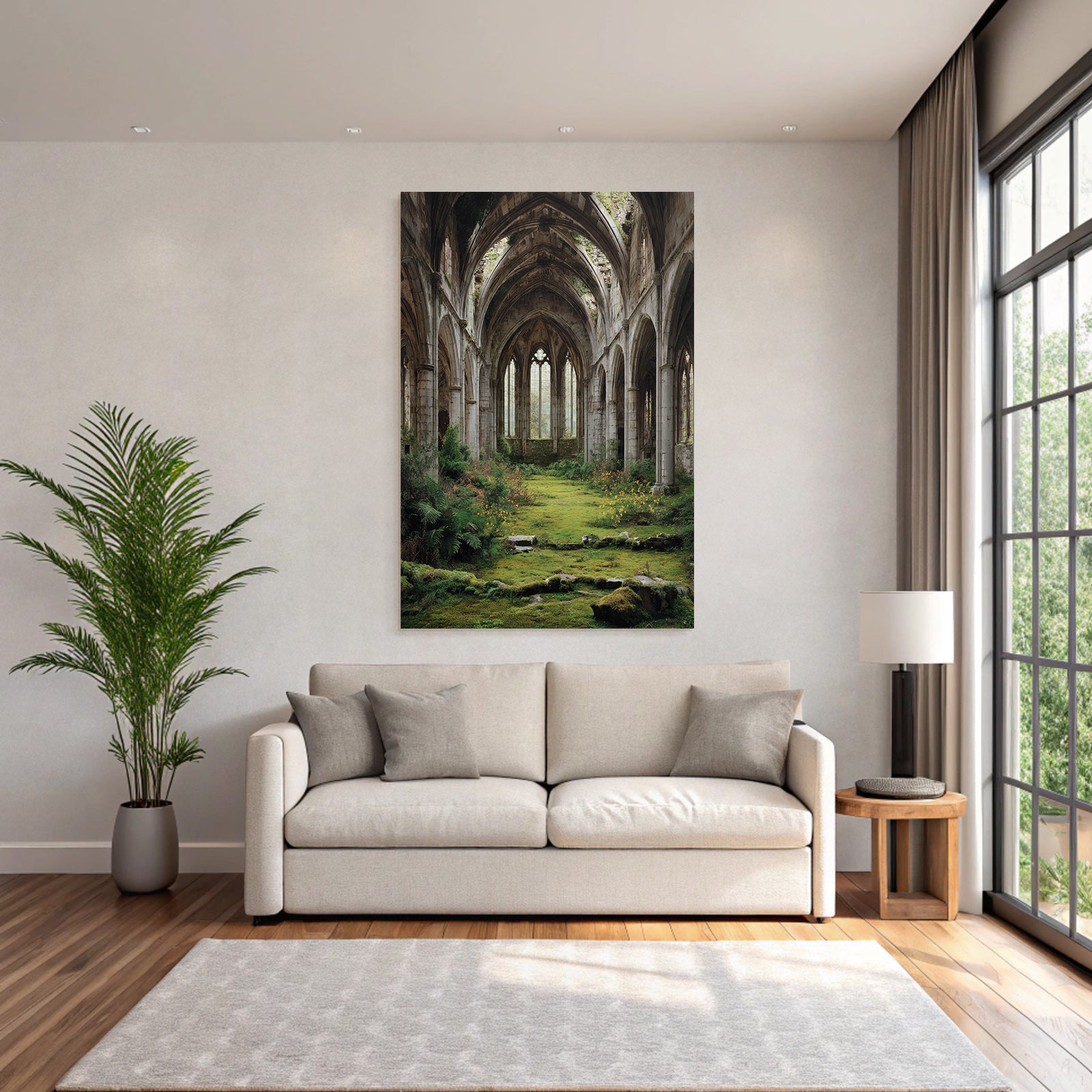 Ruinierte Gotische Mit Natur Und Sonnenlicht | Lost Places | Architektur