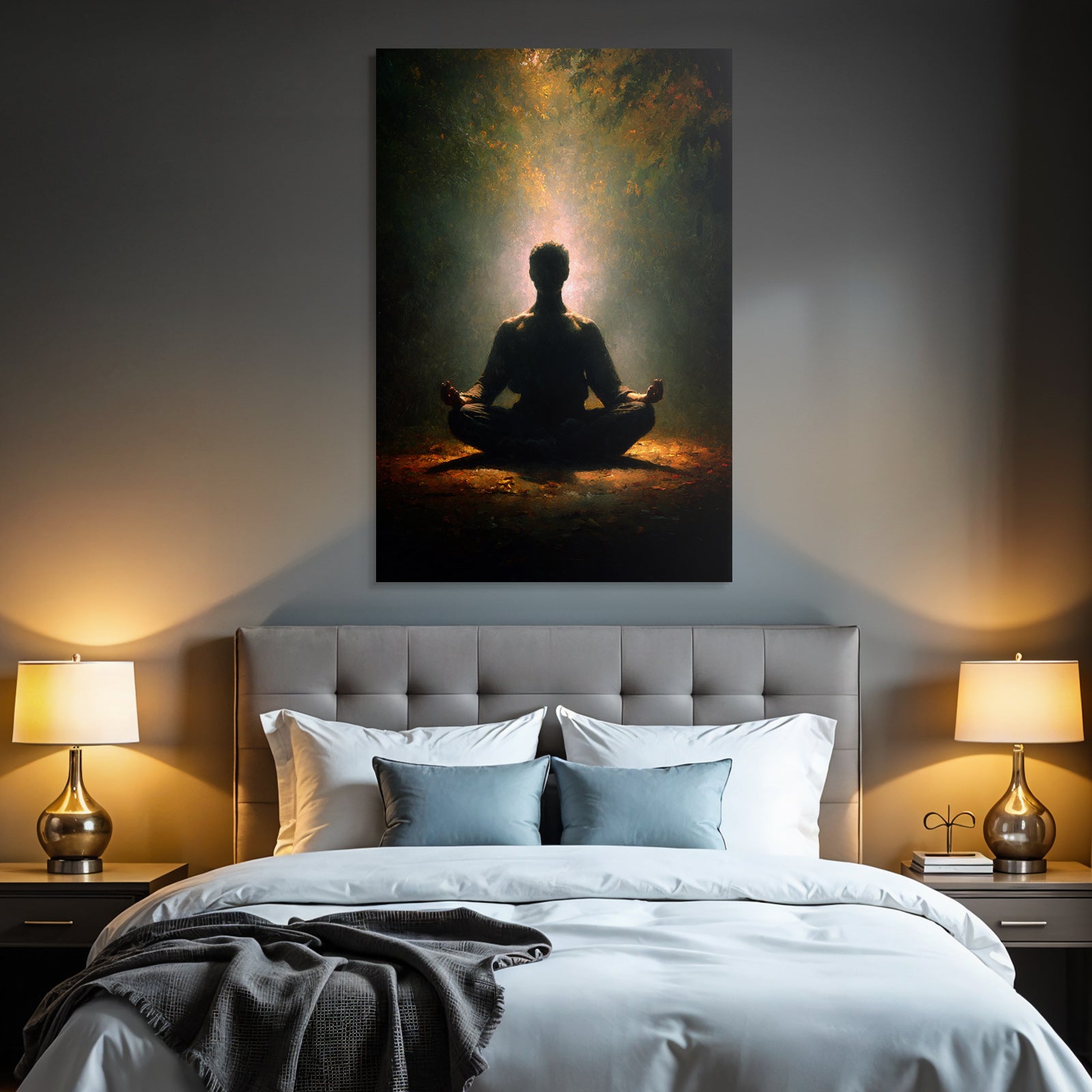 Yoga Meditation Meditierende Figur Im Natur Setting Mindfulness Innerer Frieden | Yoga und Meditation | Themen und Hobbys