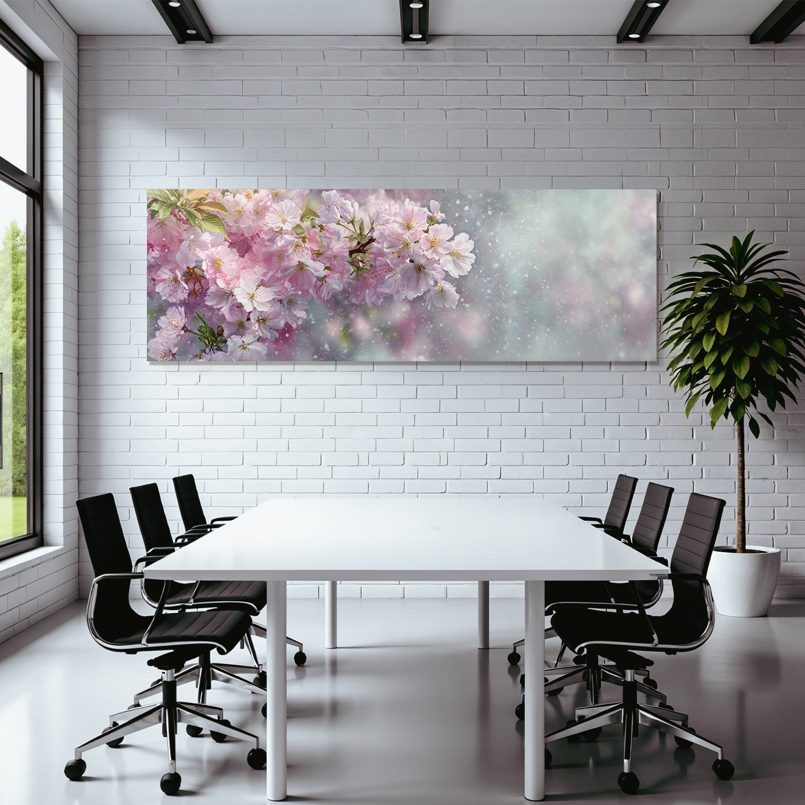 Zarte Kirschblüten Im Frühling