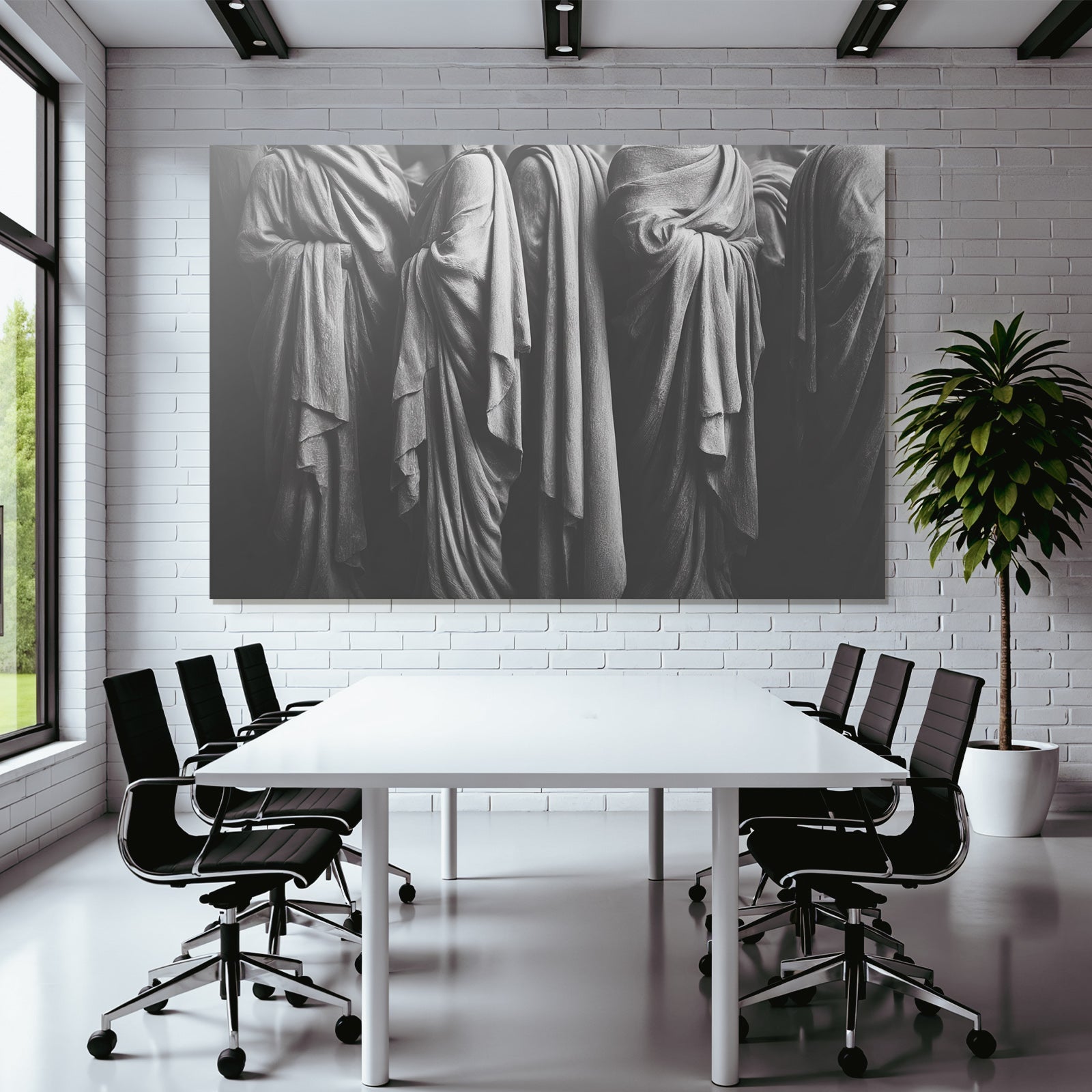 Fliessende Gestalten In Monochromer Darstellung | Aktkunst und Sinnlichkeit | Menschen und Emotionen