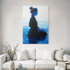 Yoga Meditation Frau In Meditativer Posen Auf Dem Wasser Meditation Introspektion | Yoga und Meditation | Themen und Hobbys