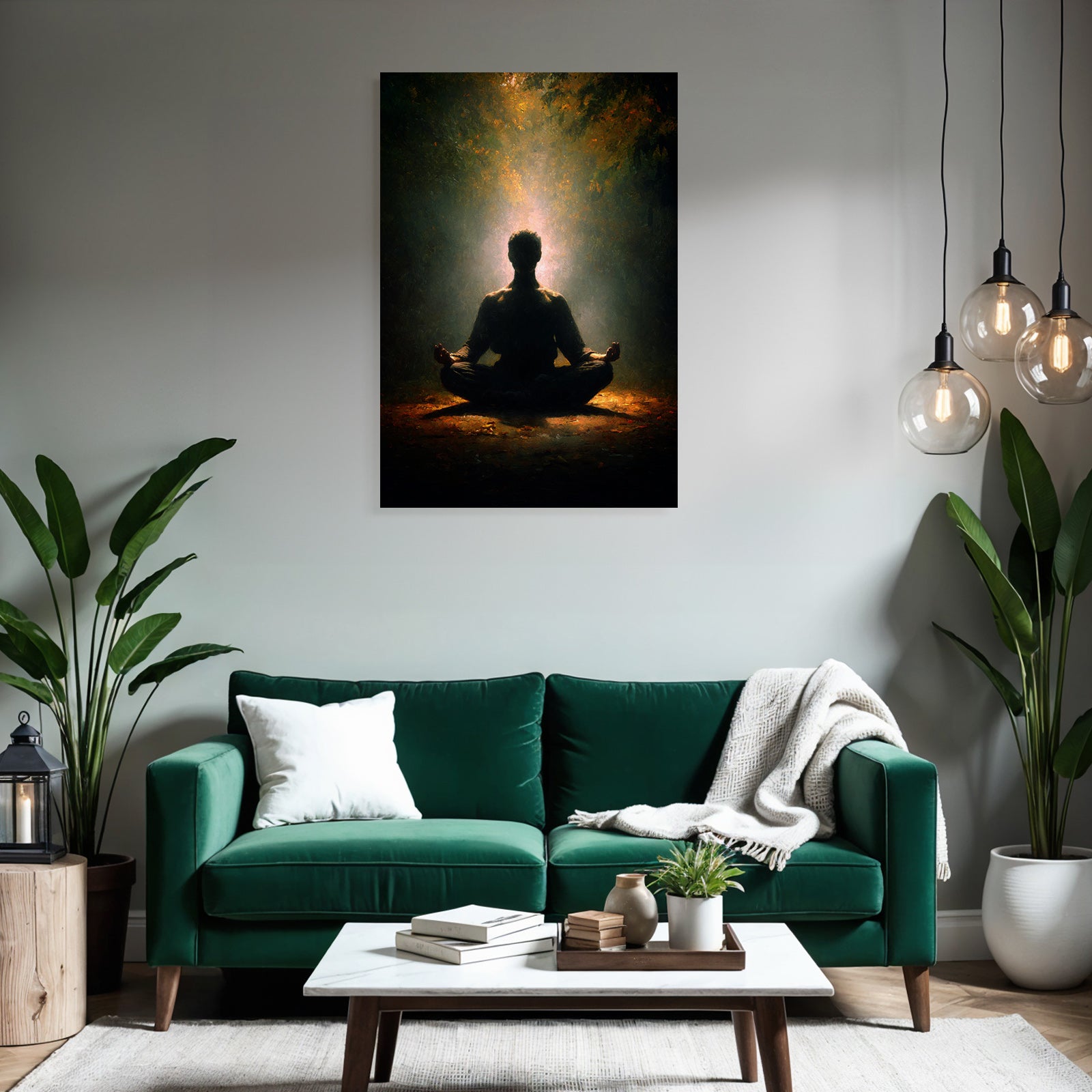 Yoga Meditation Meditierende Figur Im Natur Setting Mindfulness Innerer Frieden | Yoga und Meditation | Themen und Hobbys