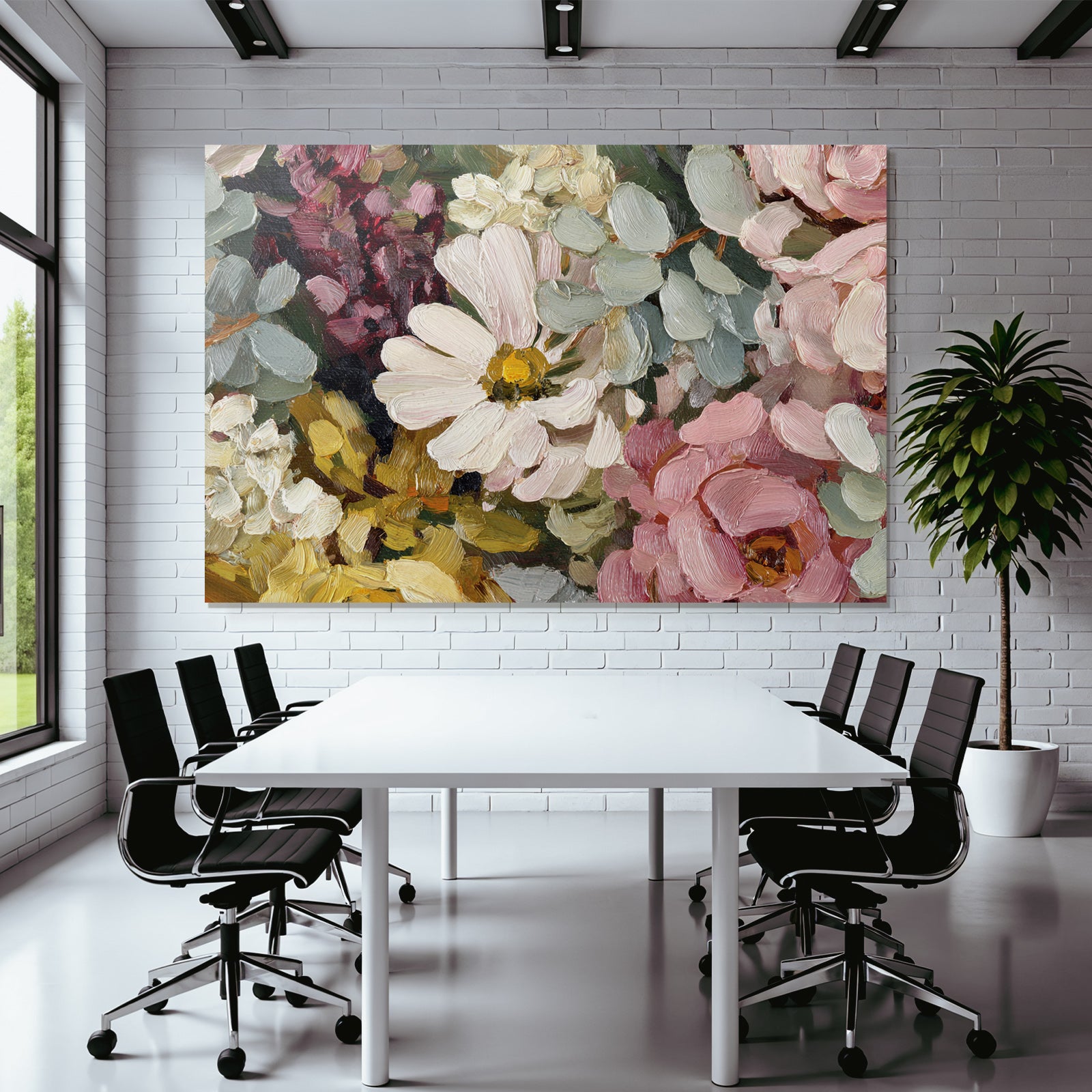 Trocken Retro Flowers Impressionen Naheaufnahme Von Farbevollen Blüten Mit Texturiertem Stil