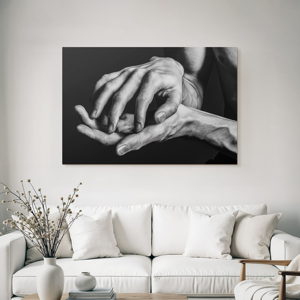 Hände In Beziehung Sw Fotografie | Haende und Gestik | Menschen und Emotionen