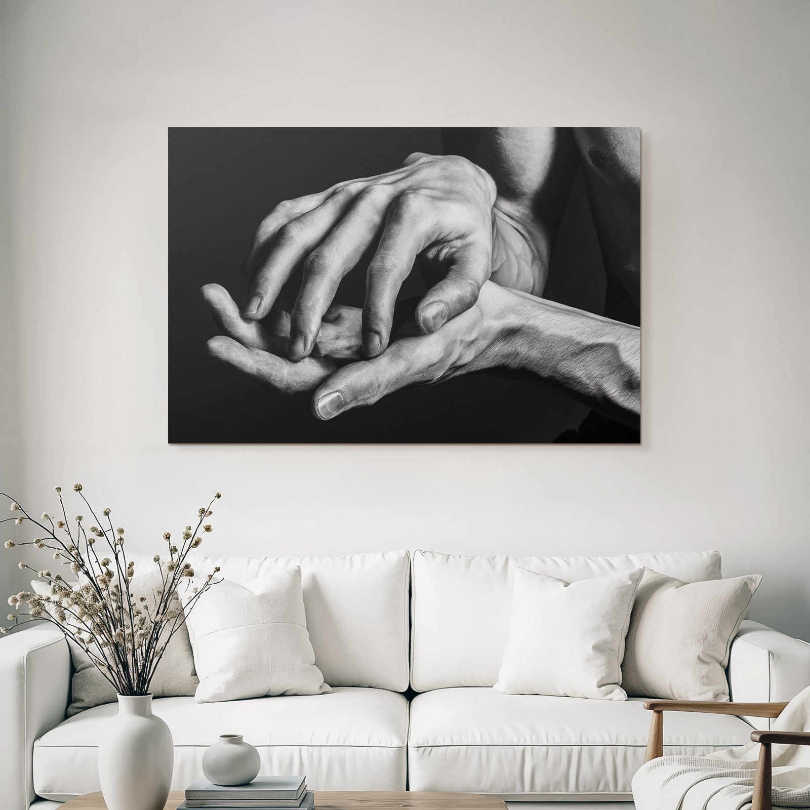 Hände In Beziehung Sw Fotografie | Haende und Gestik | Menschen und Emotionen