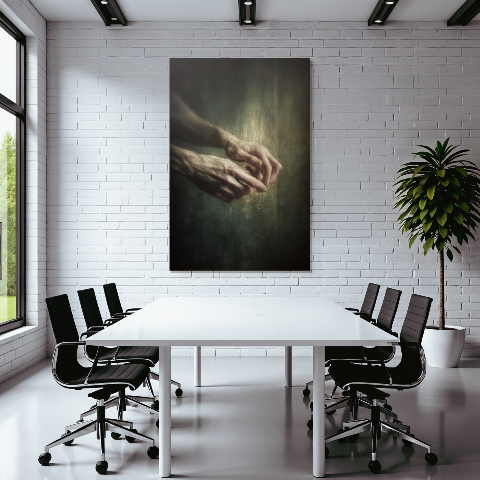 Porträts Hande In Dimmer Umgebung Expressive Geste Mood Artistisch | Haende und Gestik | Menschen und Emotionen