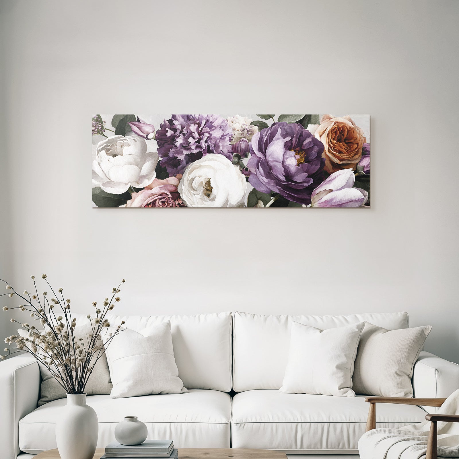 Schöne Anordnung Mit Pfingstrosen Rosen Und Tulpen