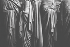 Fliessende Gestalten In Monochromer Darstellung | Aktkunst und Sinnlichkeit | Menschen und Emotionen