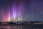 Polarlicht Aurora Borealis Northern Lights Beobachtung In Den Polären Regionen | Fjorde und Gletscher | Landschaften