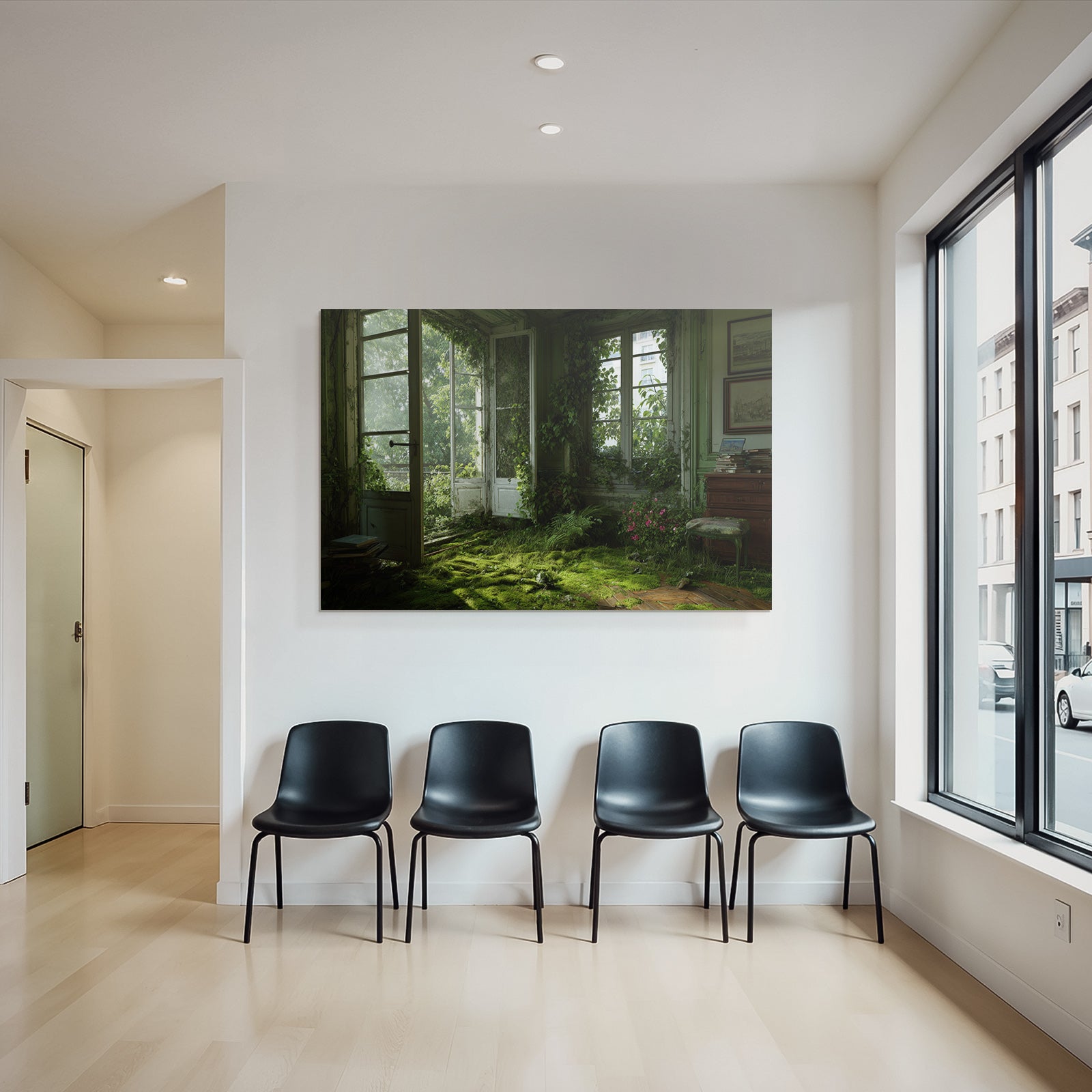 Abandoned Room With Nature Encroachment Sunlit Interior Germany | Lost Places | Architektur