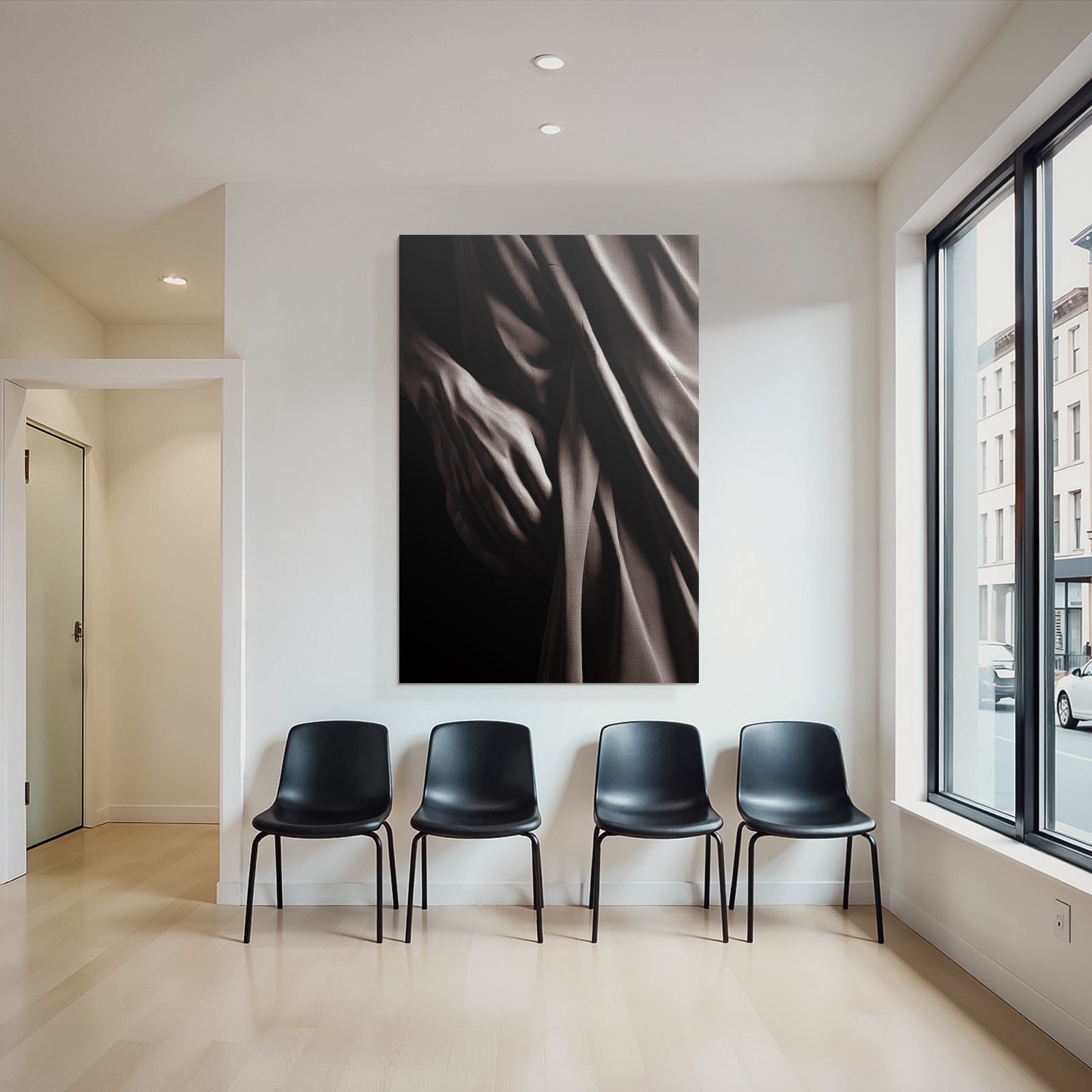 Nahaufnahme Hand Und Stoff Texturen Eleganz Kunst | Aktkunst und Sinnlichkeit | Menschen und Emotionen