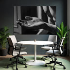 Hand In Entspannter Position Sw Fotografie | Haende und Gestik | Menschen und Emotionen