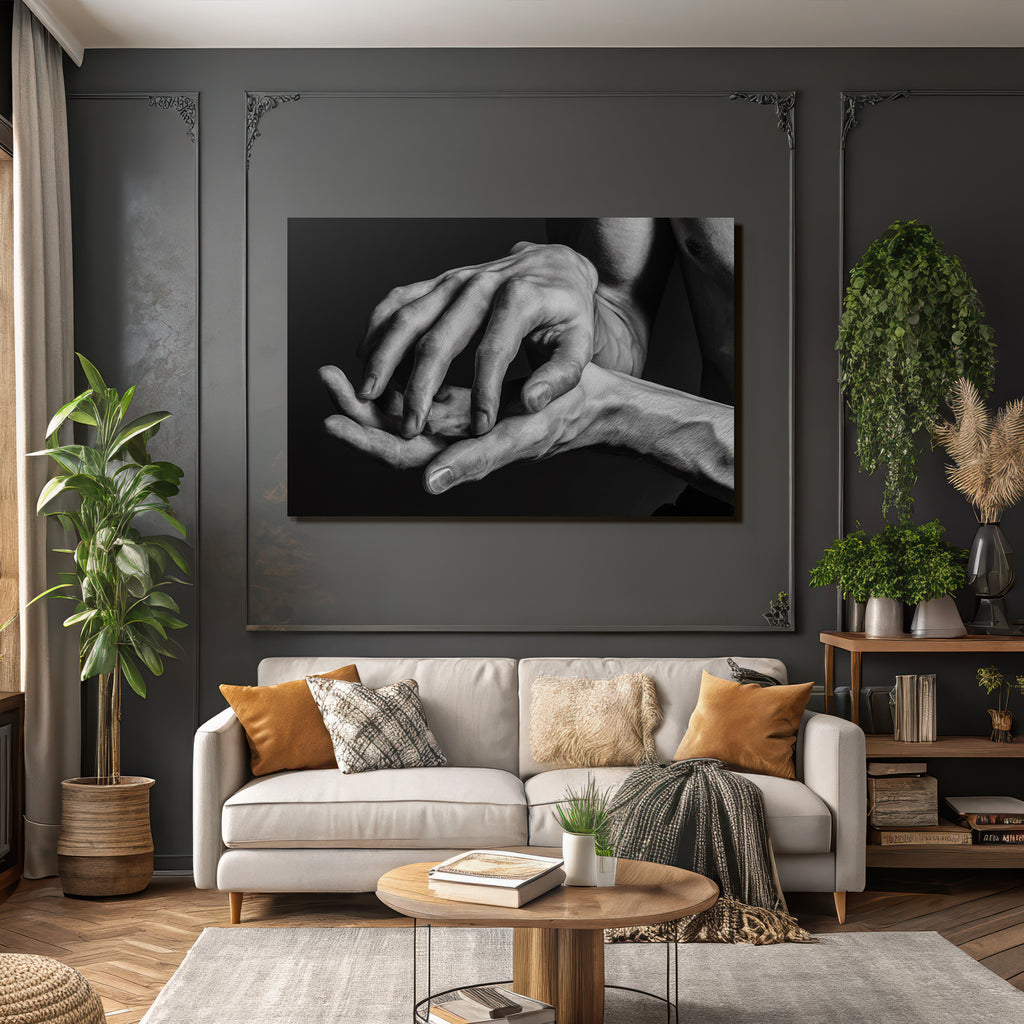 Hände In Beziehung Sw Fotografie | Haende und Gestik | Menschen und Emotionen