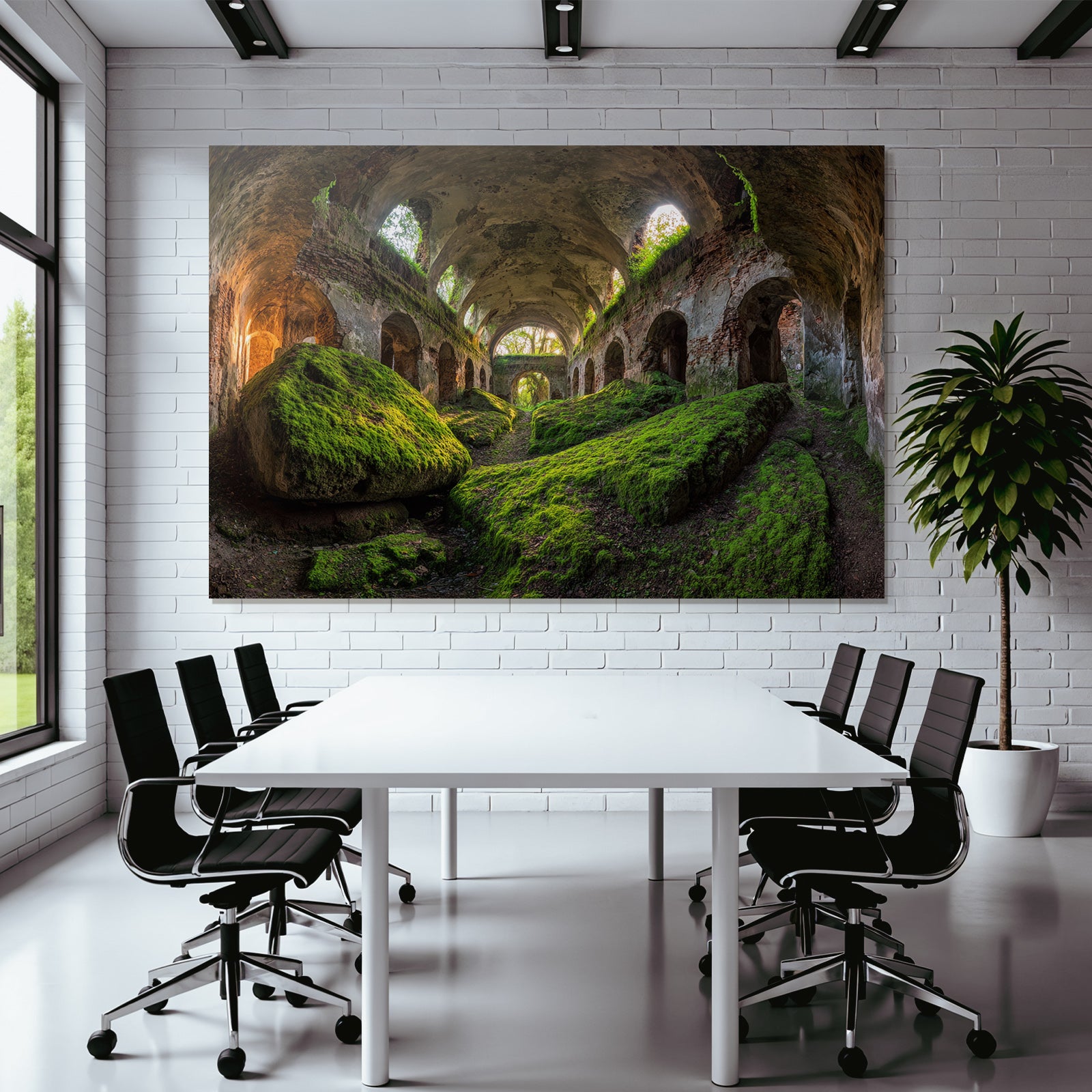 Verfallenes Gebaeude Mit Vorwuchernder Vegetation | Lost Places | Architektur