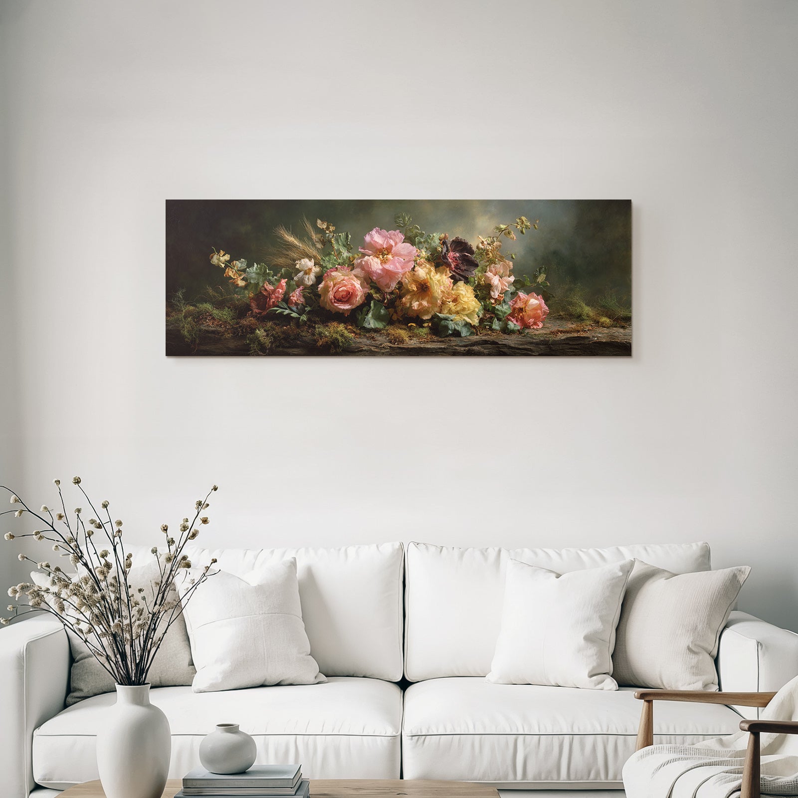 Trocken Retro Flowers Stillleben Eleganz Naturliche Schönheit
