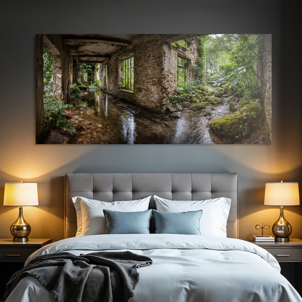 Verlassene Structure Natur Reclaiming Haunting Atmosphere | Lost Places | Architektur