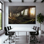 Verlassenes Gebaeude Im Wald Natur Reclaiming Urban Space | Lost Places | Architektur