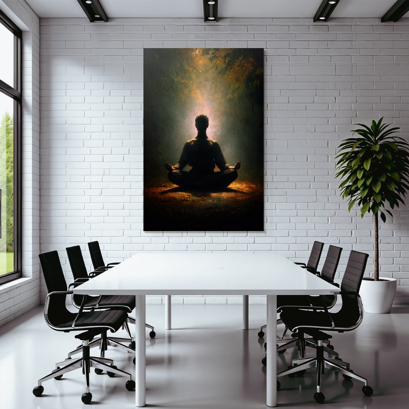 Yoga Meditation Meditierende Figur Im Natur Setting Mindfulness Innerer Frieden | Yoga und Meditation | Themen und Hobbys
