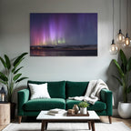 Polarlicht Aurora Borealis Northern Lights Beobachtung In Den Polären Regionen | Fjorde und Gletscher | Landschaften