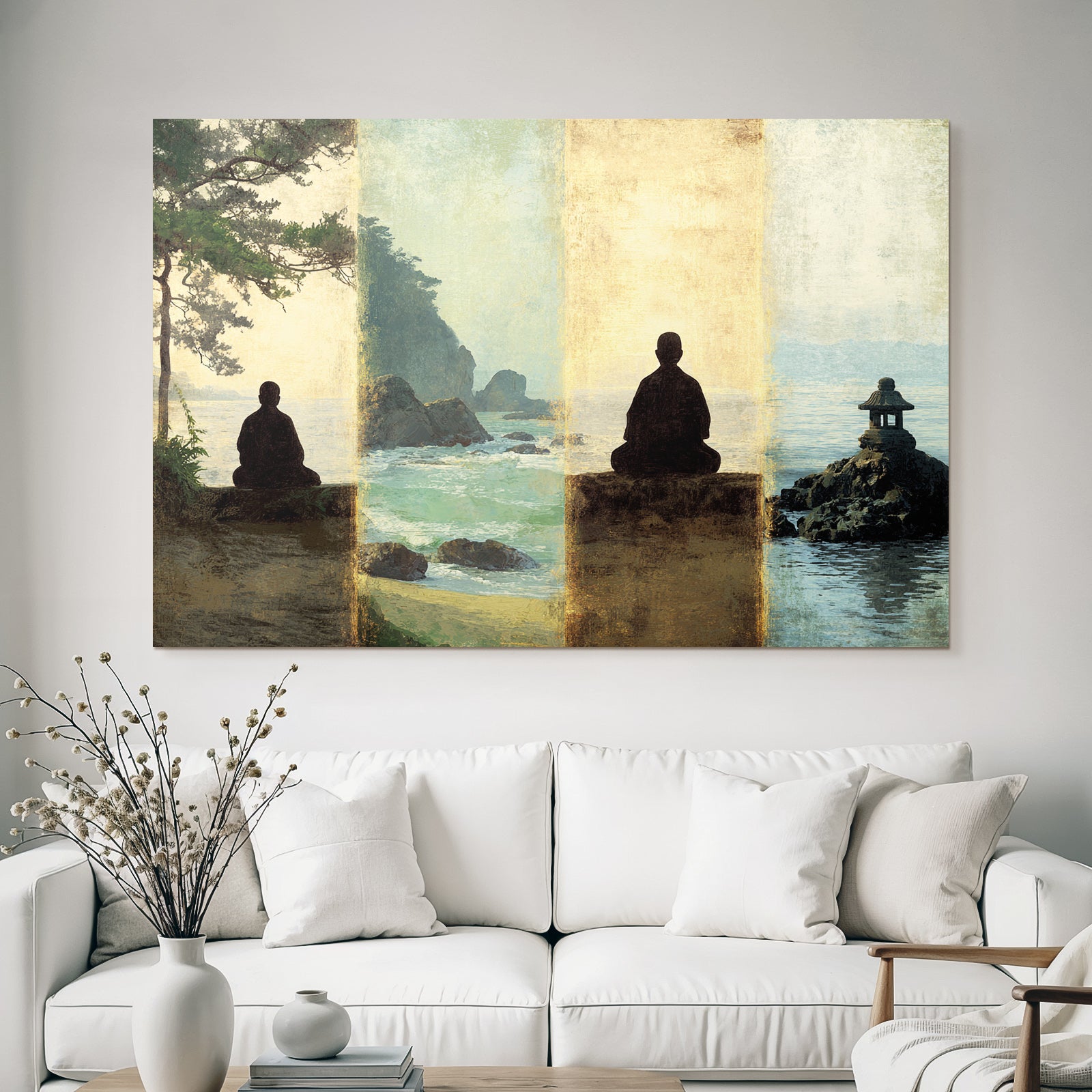 Yoga Meditation Meditative Figuren In Natur Landschaften Ruhe Und Reflexion | Yoga und Meditation | Themen und Hobbys
