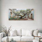 Verlassene Gebaeude Mit Baum Natur Reclaimt | Lost Places | Architektur