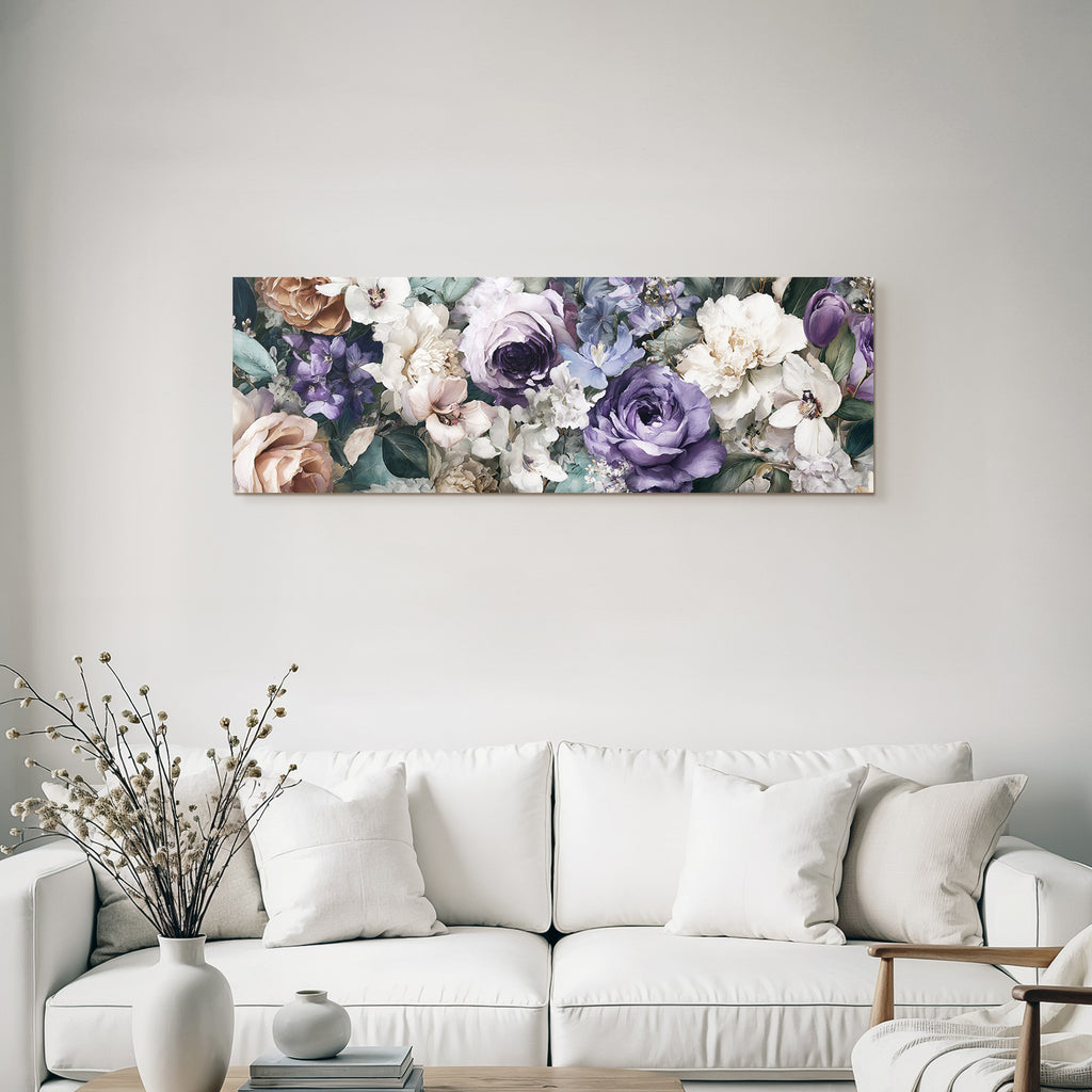 Florale Komposition In Pastellfarben