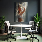 Elegante Und Graciöse Pose Dreamy Atmosphäre | Aktkunst und Sinnlichkeit | Menschen und Emotionen