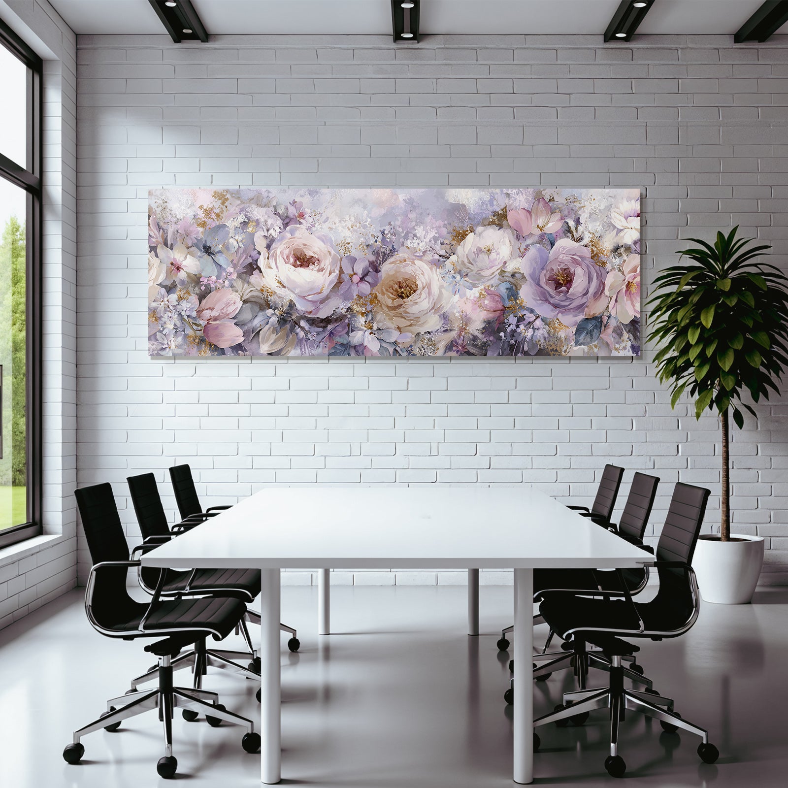 Elegante Florale Arrangement In Zarten Pastelltönen