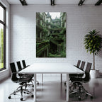 Verlassener Architektonischer Raum Natur Hat Eingefallen | Lost Places | Architektur