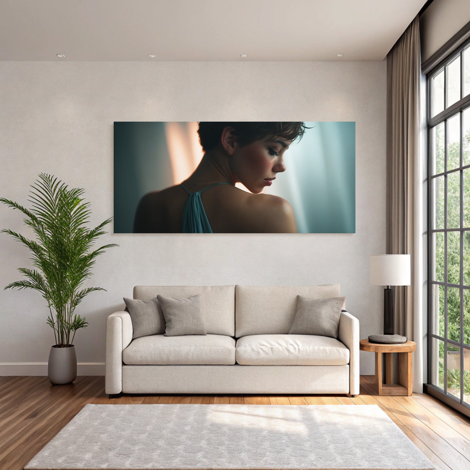 Portrait Profil Kunstfotografie | Aktkunst und Sinnlichkeit | Menschen und Emotionen