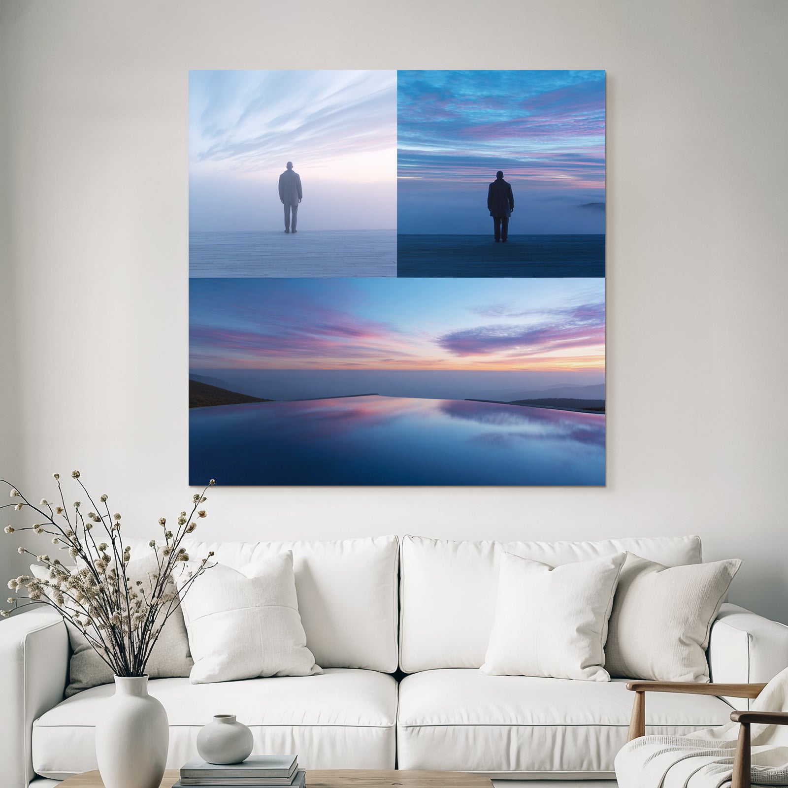 Yoga Meditation Allein In Der Natur Serene Landscape Tranquility Reflection | Yoga und Meditation | Themen und Hobbys