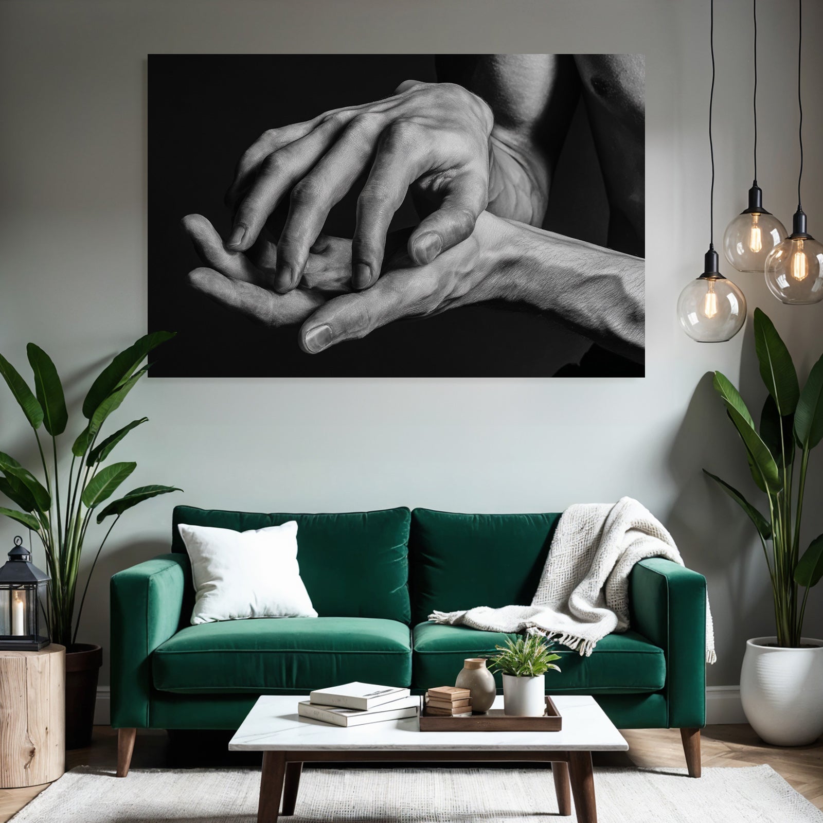 Hände In Beziehung Sw Fotografie | Haende und Gestik | Menschen und Emotionen