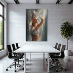 Elegante Und Graciöse Pose Dreamy Atmosphäre | Aktkunst und Sinnlichkeit | Menschen und Emotionen