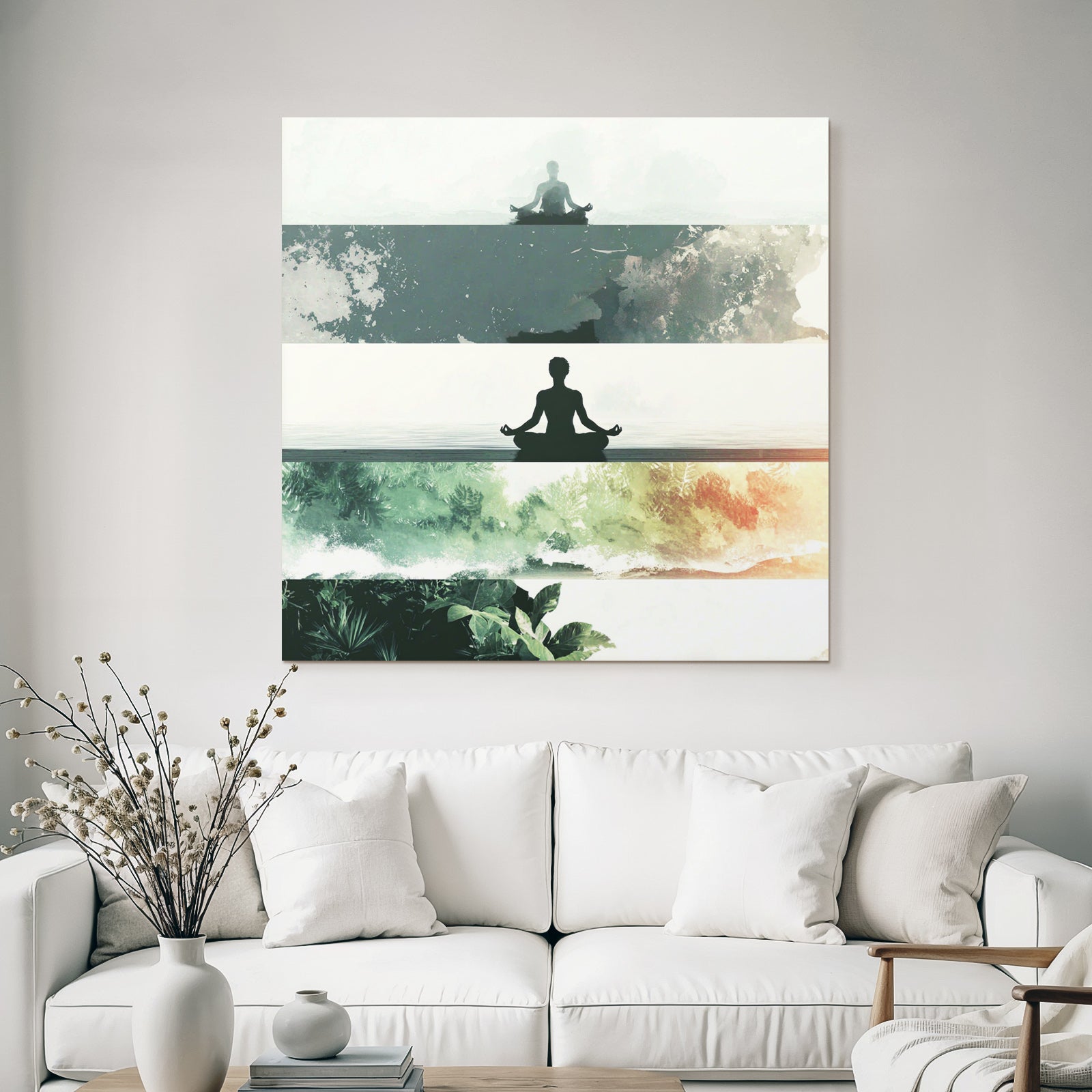 Yoga Meditation Meditierende Figur Meditation Und Ruhe Abstrakte Hintergründe | Yoga und Meditation | Themen und Hobbys