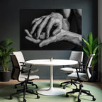 Hände In Beziehung Sw Fotografie | Haende und Gestik | Menschen und Emotionen