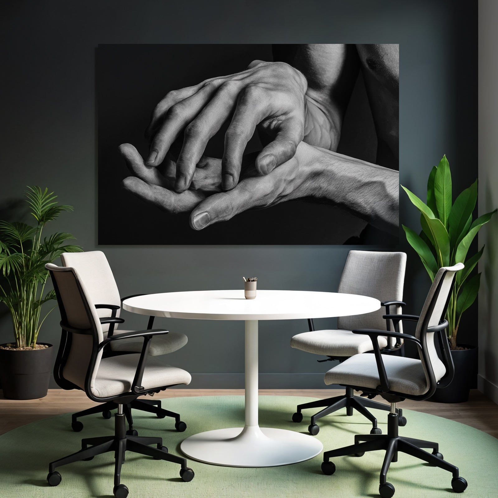 Hände In Beziehung Sw Fotografie | Haende und Gestik | Menschen und Emotionen