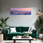 Ruhige Winterlandschaft Dawn Dusk Pastellfarben | Duenen und Heide | Landschaften