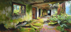 Verlassenes Innen Überrannt Von Natur | Lost Places | Architektur