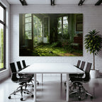 Abandoned Room With Nature Encroachment Sunlit Interior Germany | Lost Places | Architektur