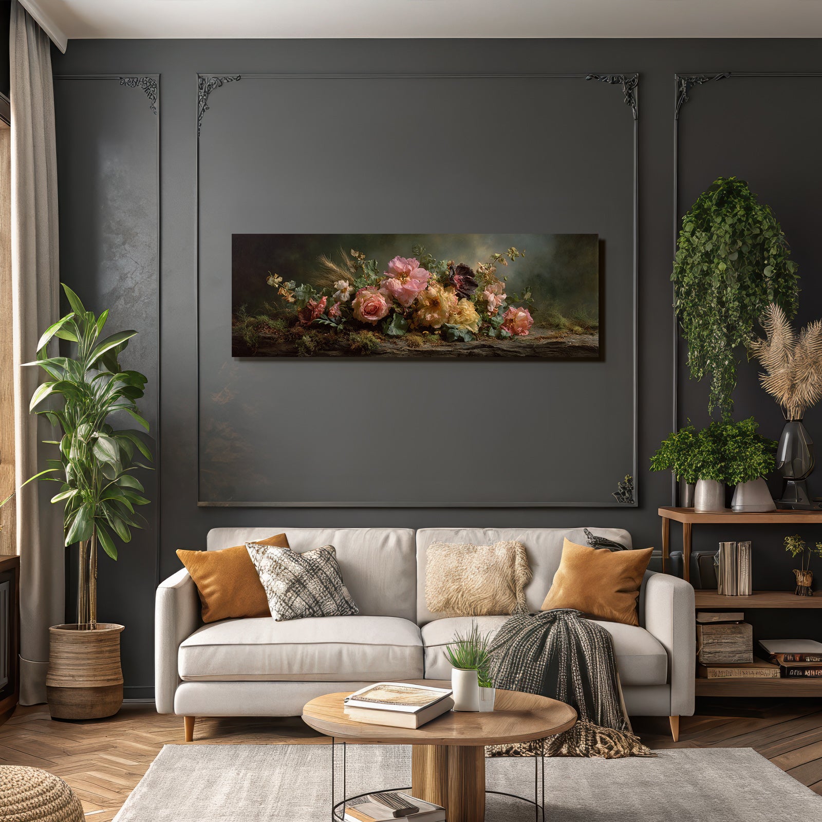 Trocken Retro Flowers Stillleben Eleganz Naturliche Schönheit