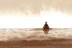 Yoga Meditation Meditative Person Auf Ruhefläche Schönheit Der Stille | Yoga und Meditation | Themen und Hobbys
