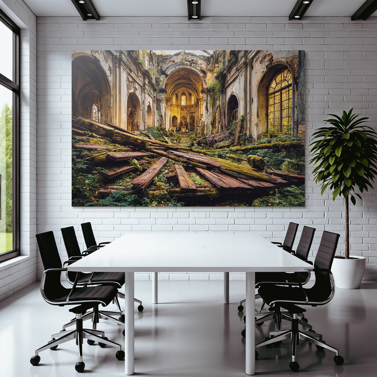 Ruinierte Gebaeude Mit Überwachsenen Pflanzen Und Verfallenen Wänden | Lost Places | Architektur