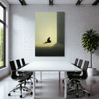 Yoga Meditation Einsame Figuren Introspektion Minimalismus | Yoga und Meditation | Themen und Hobbys