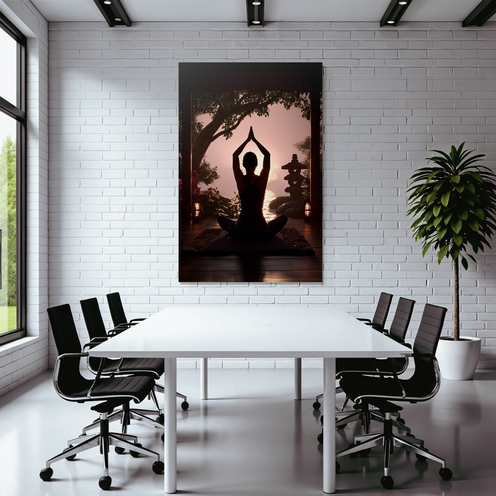Yoga Meditation Yoga Meditiation Am Sonnenuntergang Mit Natur Elementen | Yoga und Meditation | Themen und Hobbys