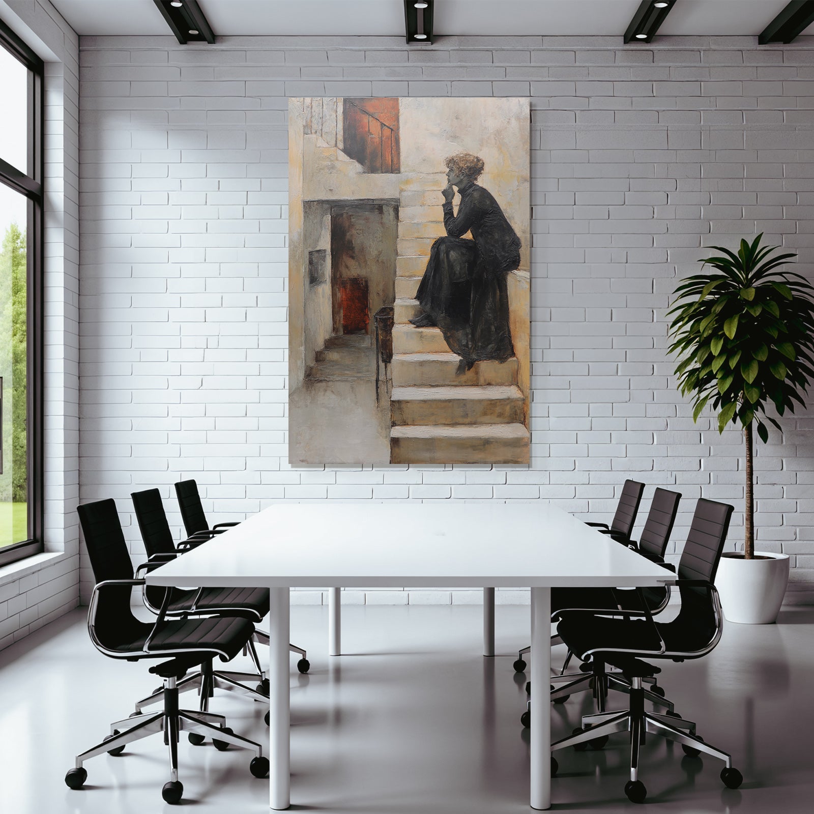 Yoga Meditation Figur In Nachdenken Auf Treppe Mit Mutor Usw 2023 | Yoga und Meditation | Themen und Hobbys