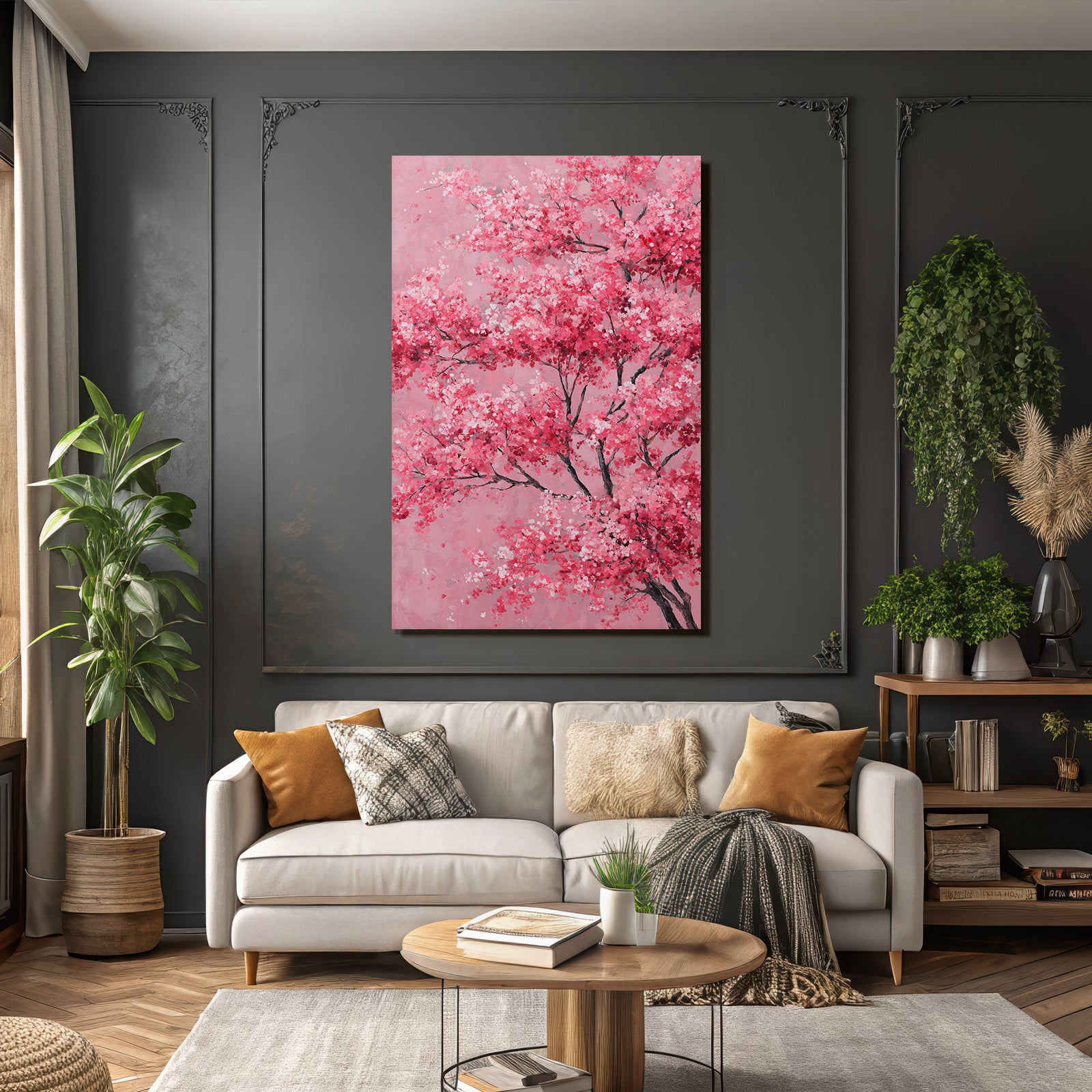 Frühlingserwachen Pinke Kirschblüten