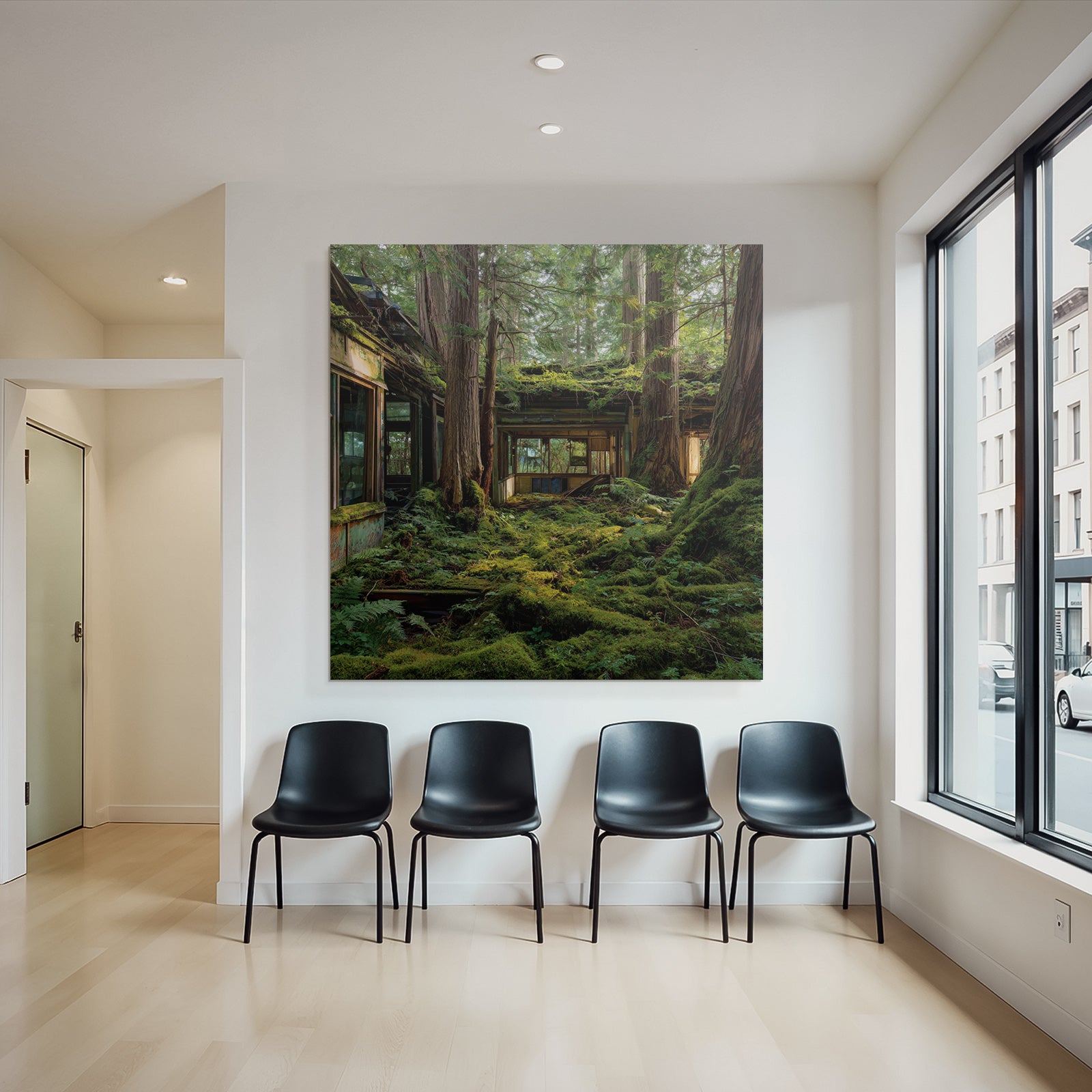 Verlassene Struktur Von Natur Recultiviert | Lost Places | Architektur